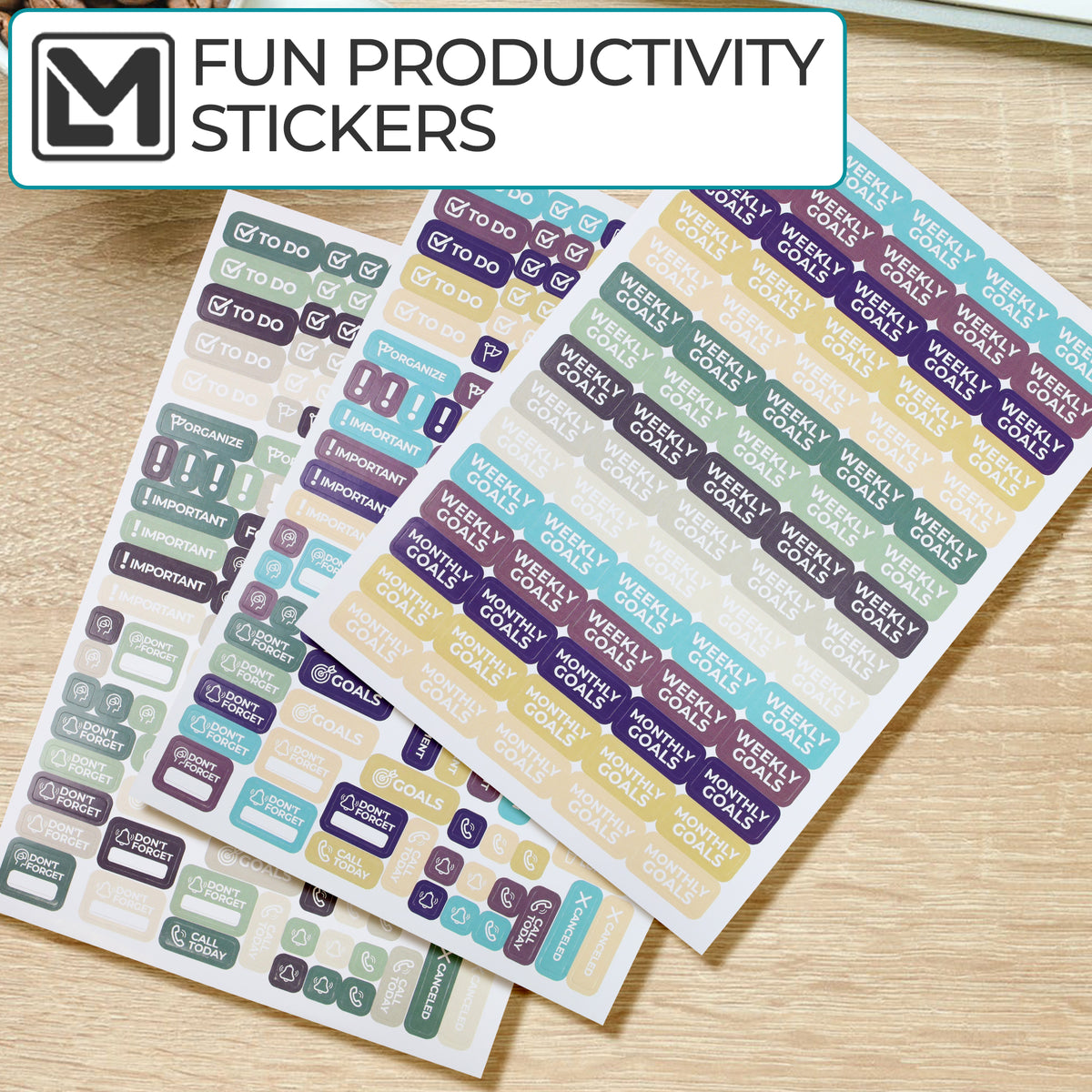 Productivity Sticker Pack